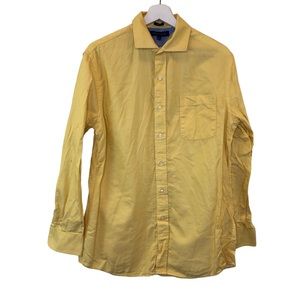 Tommy Hilfiger Slim Fit Button Down Shirt Yellow